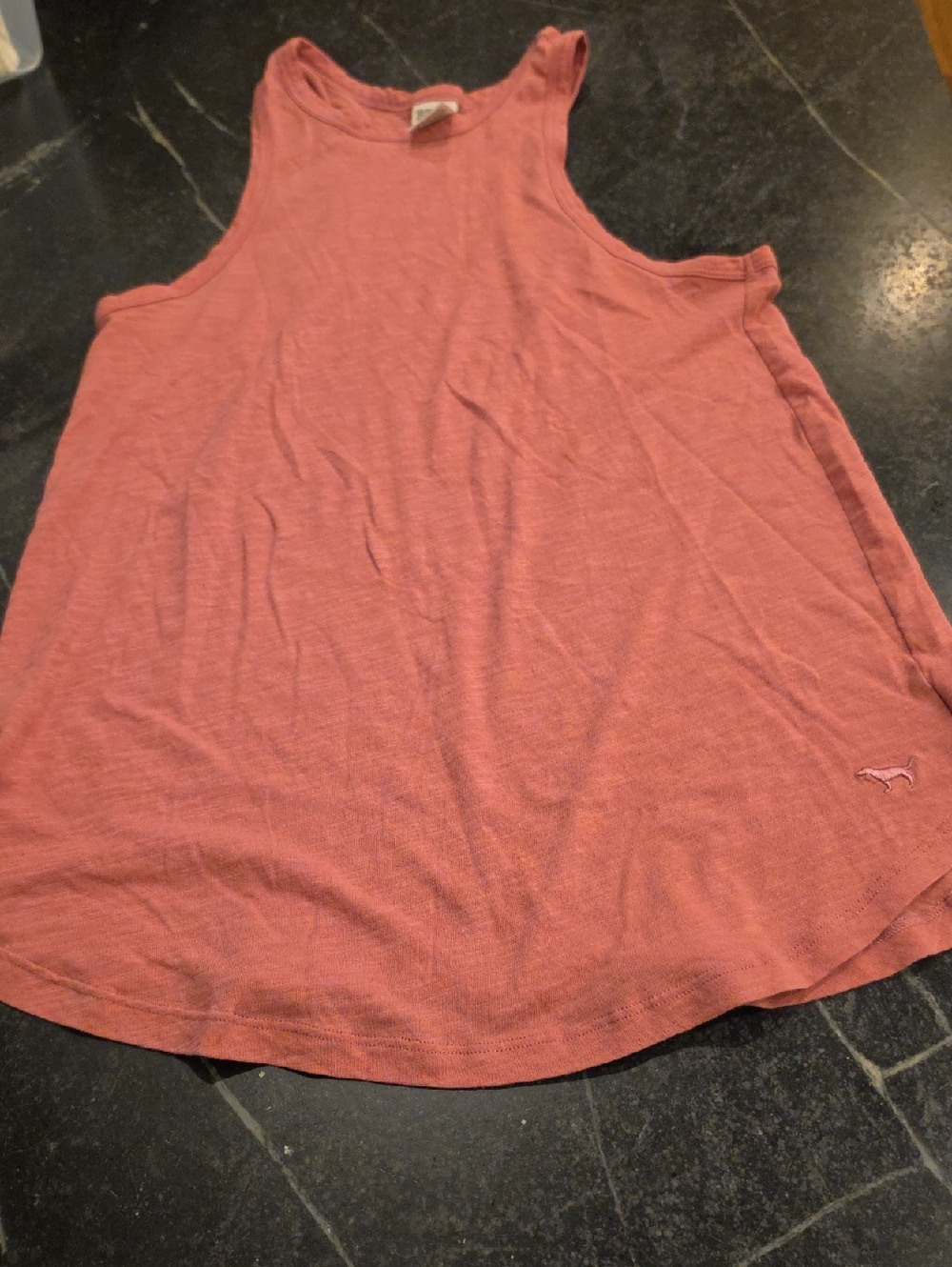 PINK Victoria's Secret Racerback Tank - Dusty Pink XS